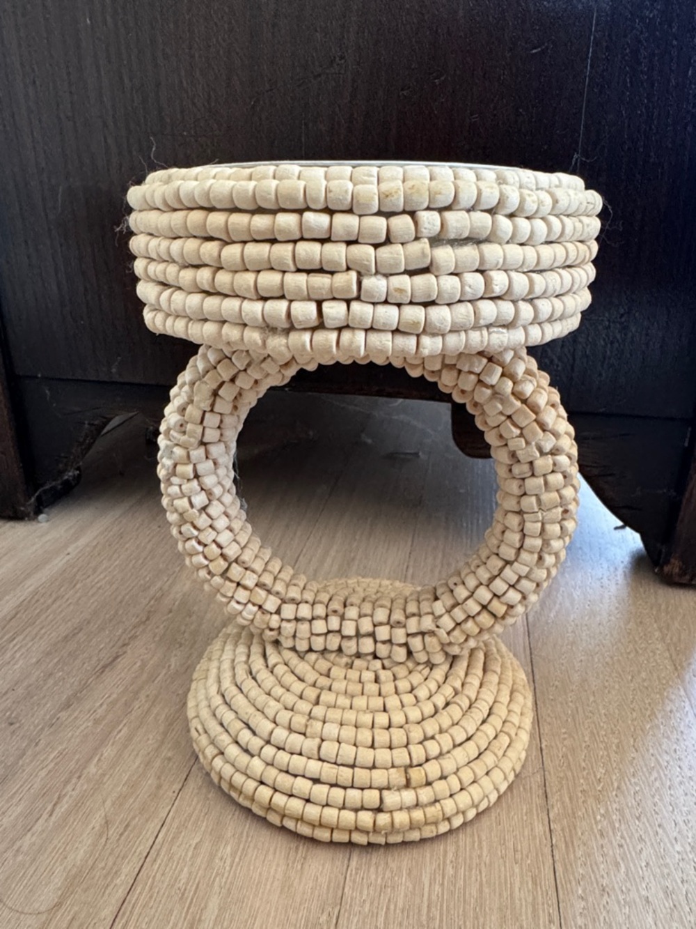 Serena & Lily Del Sur Pillar Candle Holder, Natural, Small